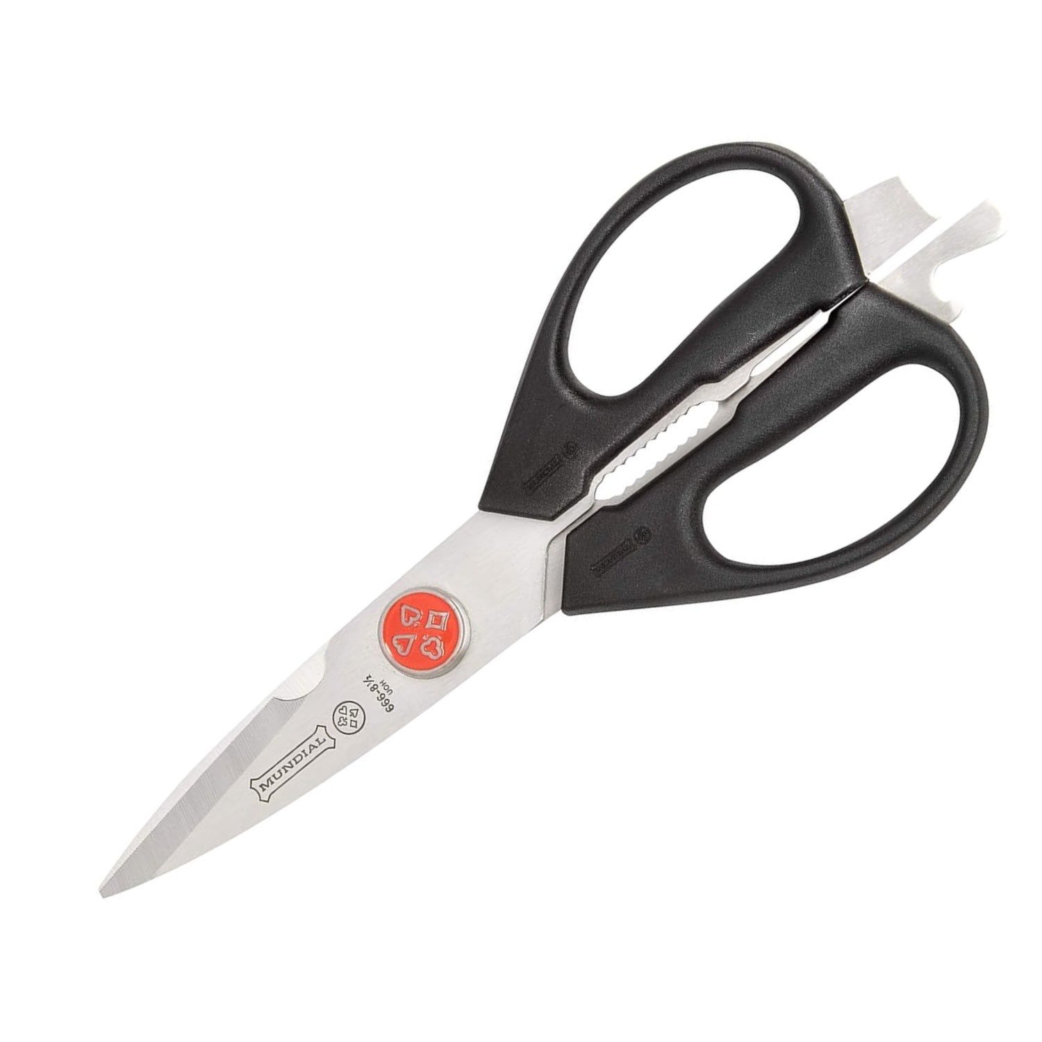 Mundial Red Dot 8 1/2 Take-A-Part Kitchen/Utility Shears